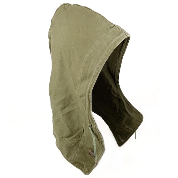 US Army Cotton Canvas Hood For Jacket Field Coat Parka olive green cosplay USA military 1940/50s vintage retro ww2 Korea M1944 M1943 WWII