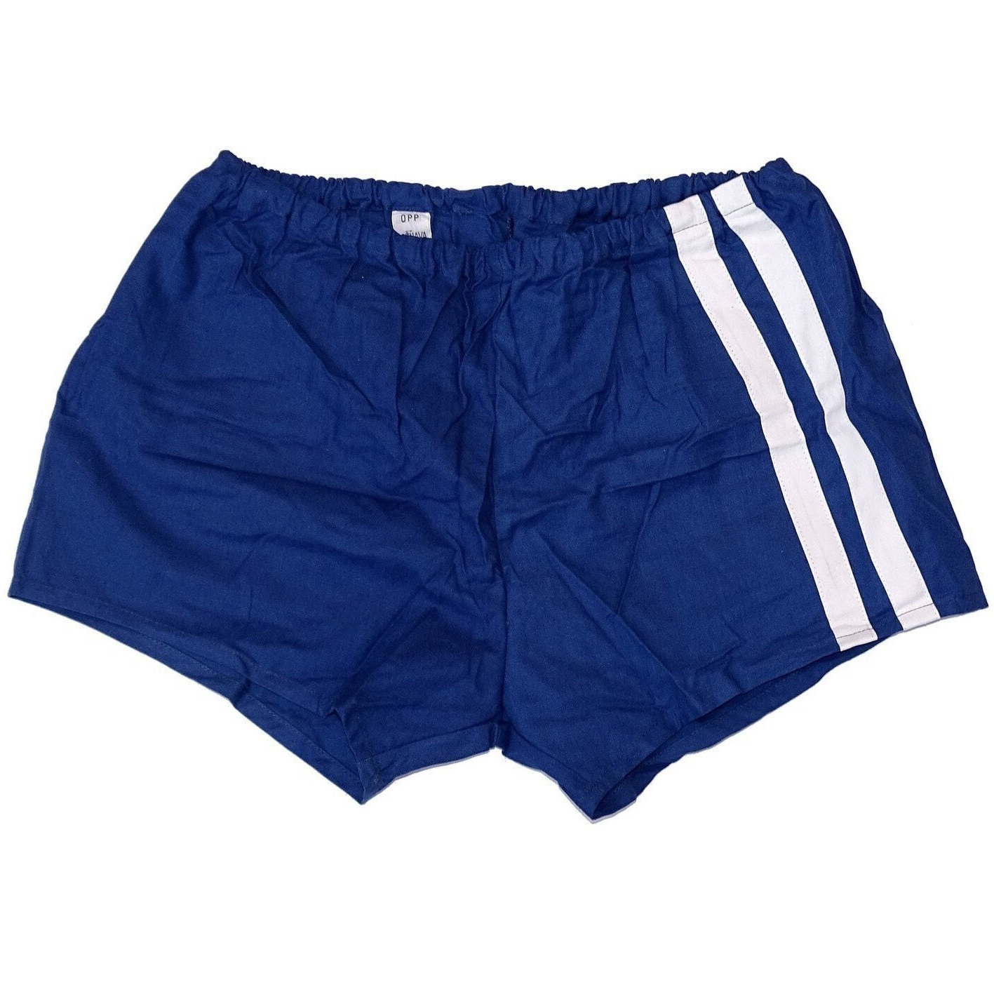Short Vintage Allemagne De L'Ouest Années 80 - Bleu - Taille L (52-54) - Coupe HS9 - Sport/Plage