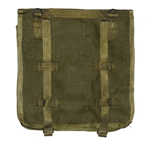 1980s Green Canvas Shoulder Bag Army Surplus Student Snack Sandwich ...