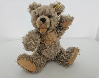 Vintage STEIFF Teddy Bear mohair Zotty stuffed Teddy German old toy teddy 1950s 1960s