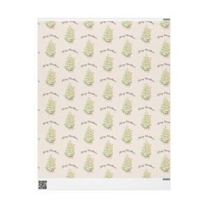 Christmas Pooh Wrapping Paper Roll, Festive Gift Wrap image 3