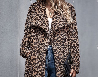 leopard print coats for sale
