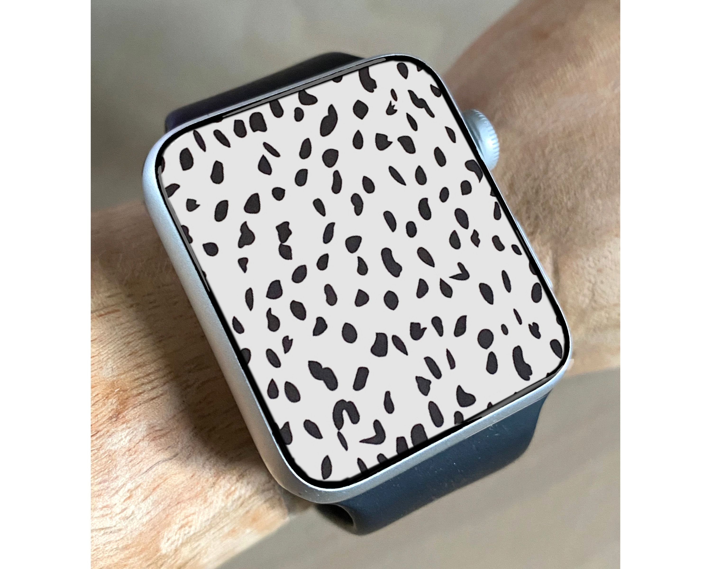 Apple Watch Face Watch Wallpaper Abstract Dots Watch Etsy