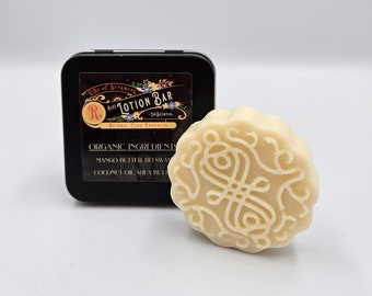 Hand Lotion Bar made with organic ingredients