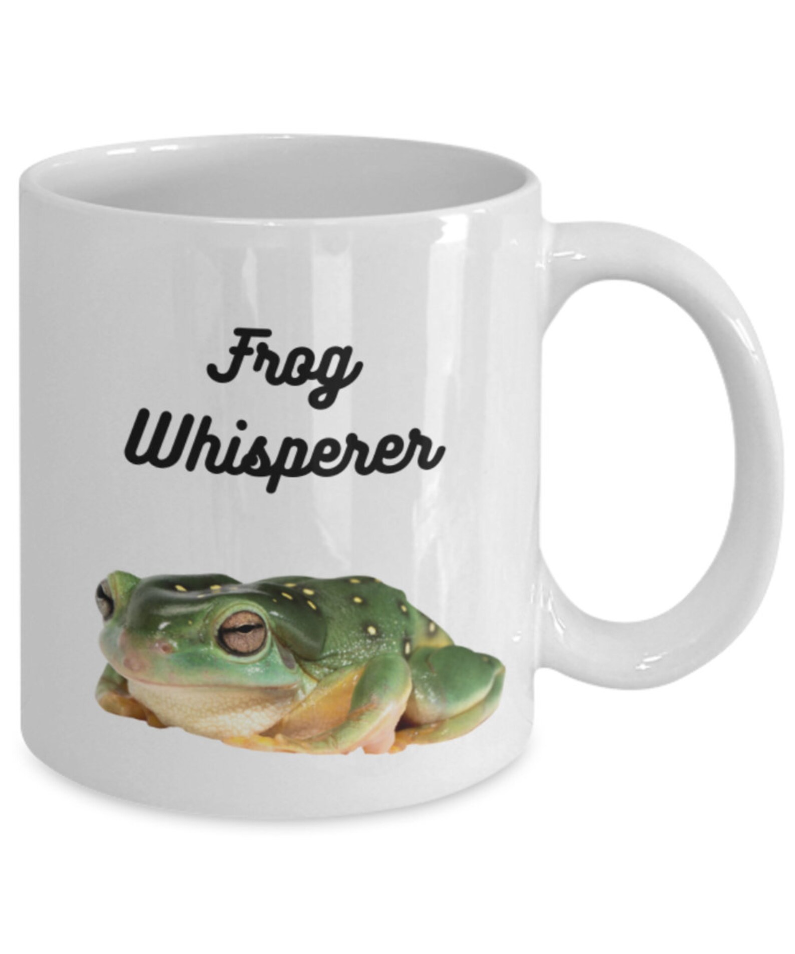 Frog Mug Frog Whisperer Mug Funny Tea Coffee Cup Cute Frog Etsy