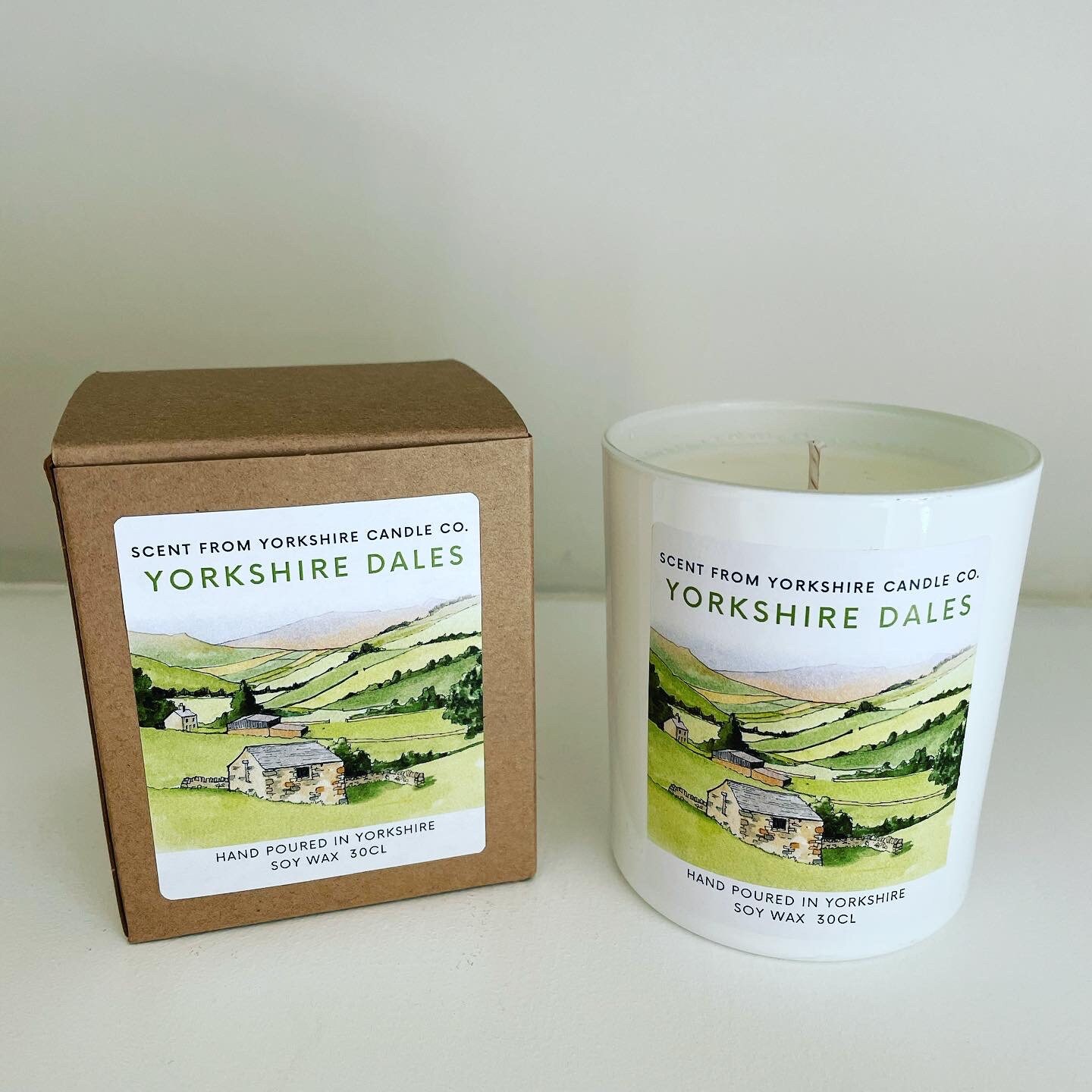 Scent from Yorkshire Candle Co. Yorkshire Dales Soy Wax 30cl Etsy