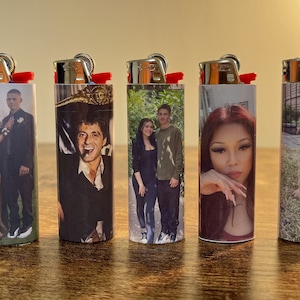 Personalized Lighter | Photo-wrapped lighter | Custom lighter photo | BIC lighter | scratch resistant