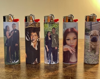 Personalized Lighter | Photo-wrapped lighter | Custom lighter photo | BIC lighter | scratch resistant