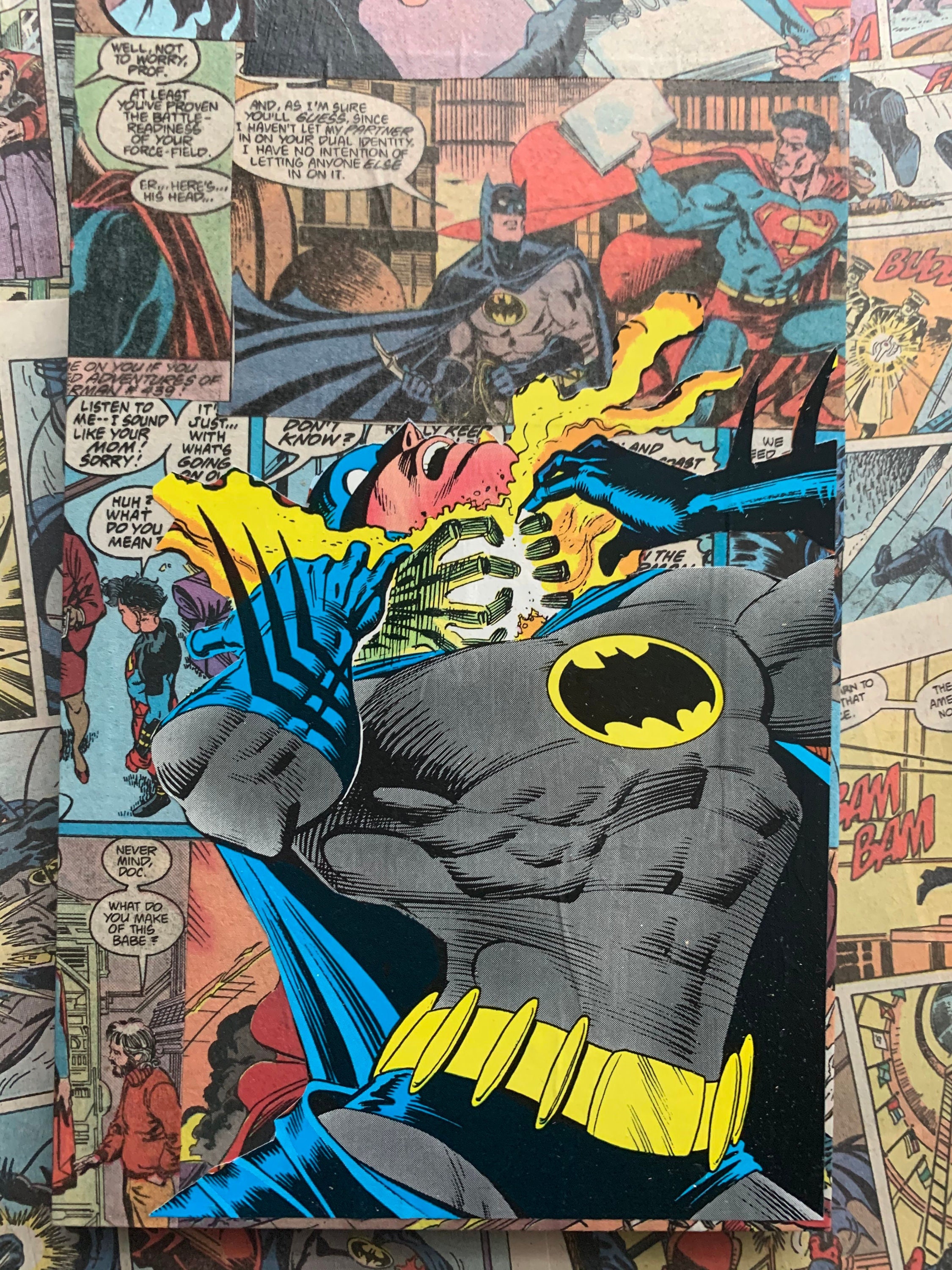 6x12 Batman Comics Plaque: Decoucomics - Etsy