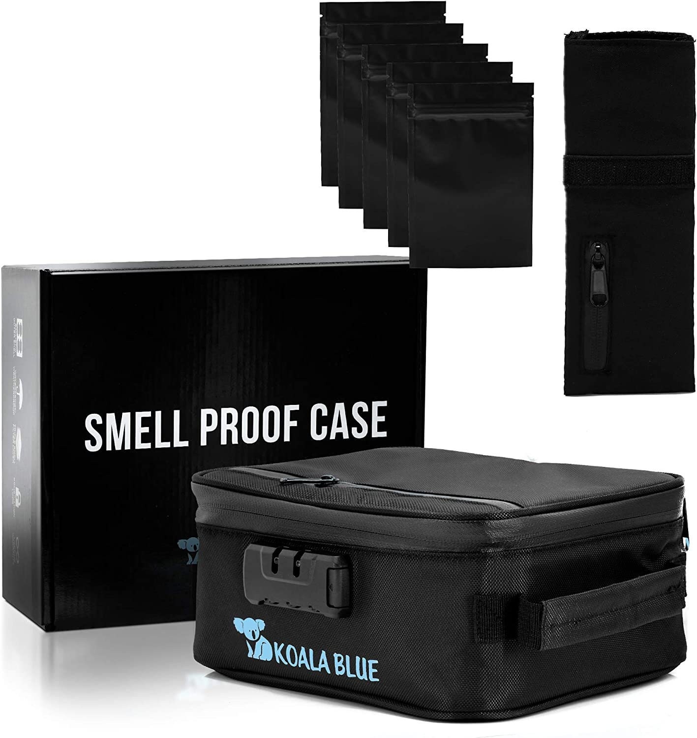 Cigarette Case, Joint Case, Blunt Holder, Smell Proof Stash Box, Holds 5  Raw Cones, Doob Tube Cigar Holder. 