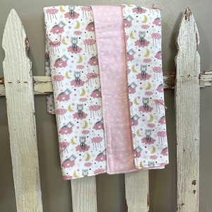 Soft and Cuddly Cottonand Flannel Receiving Blankets
