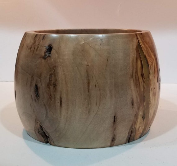 Turned Wood Bowl #21 - Tom Solid Wood Turned Bowl display picture 1