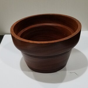 Solid Wood Turned Bowl