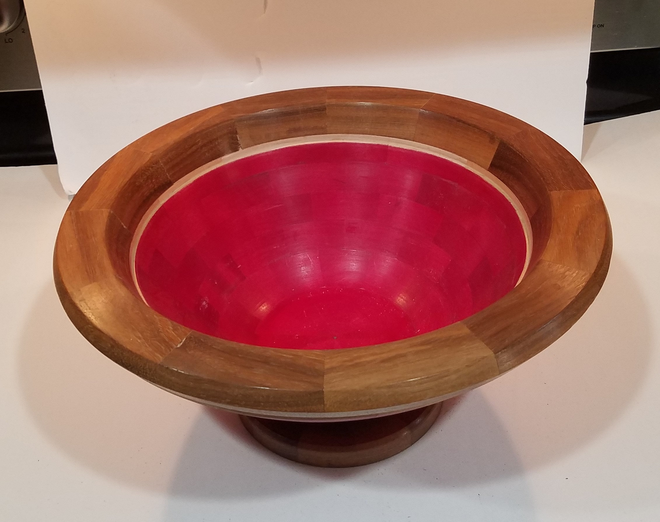 Segmented Wood Turned Bowl Etsy