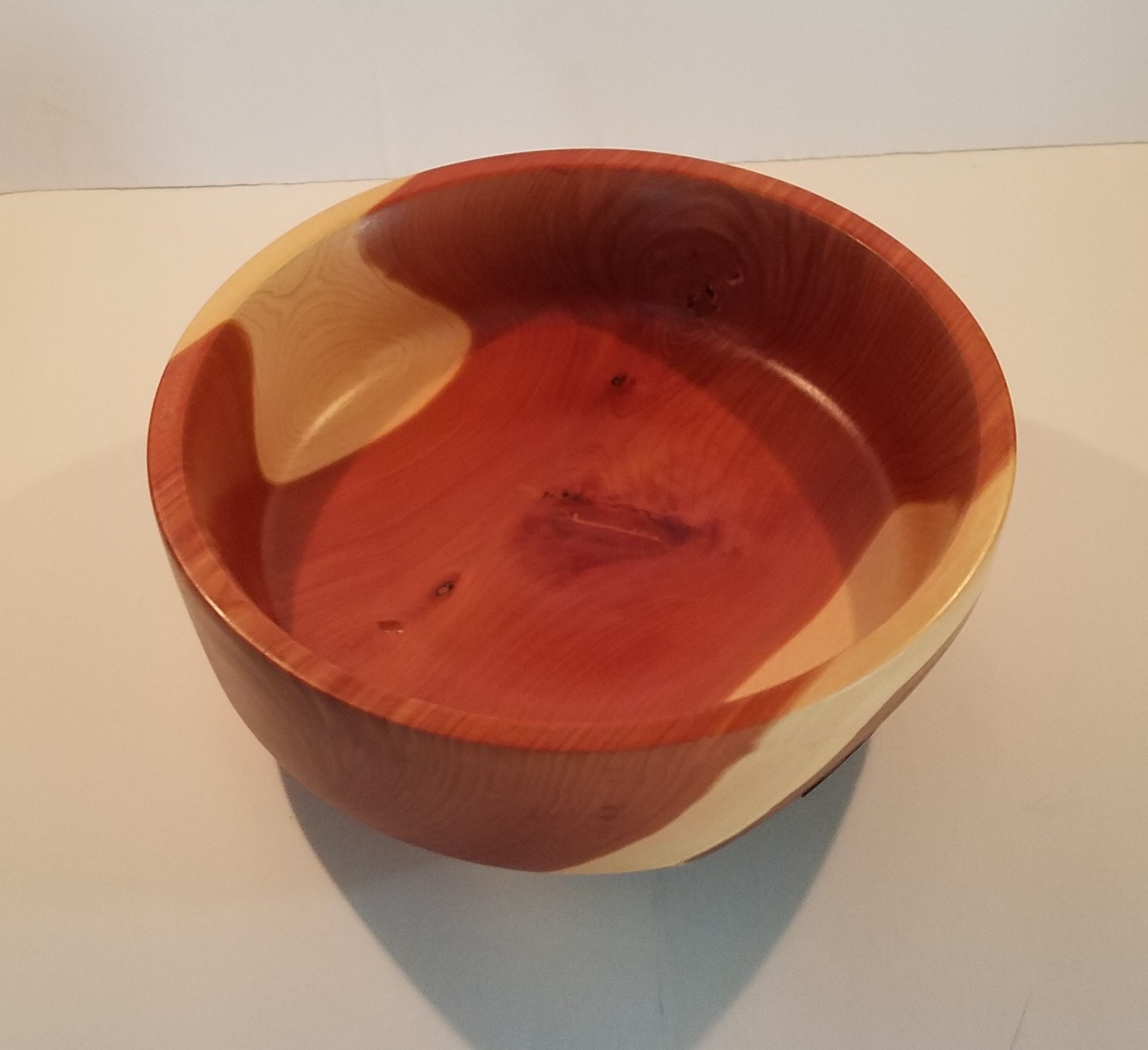 Solid Wood Turned Bowl Etsy