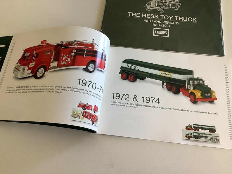 The Hess Toy Truck 40th Anniversary Book. 1964 2004. Mint Condition