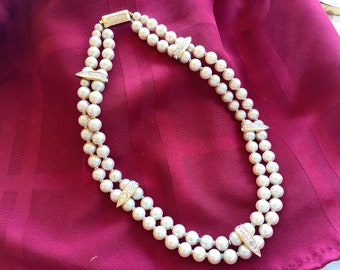 Nina Ricci Pearls - Etsy