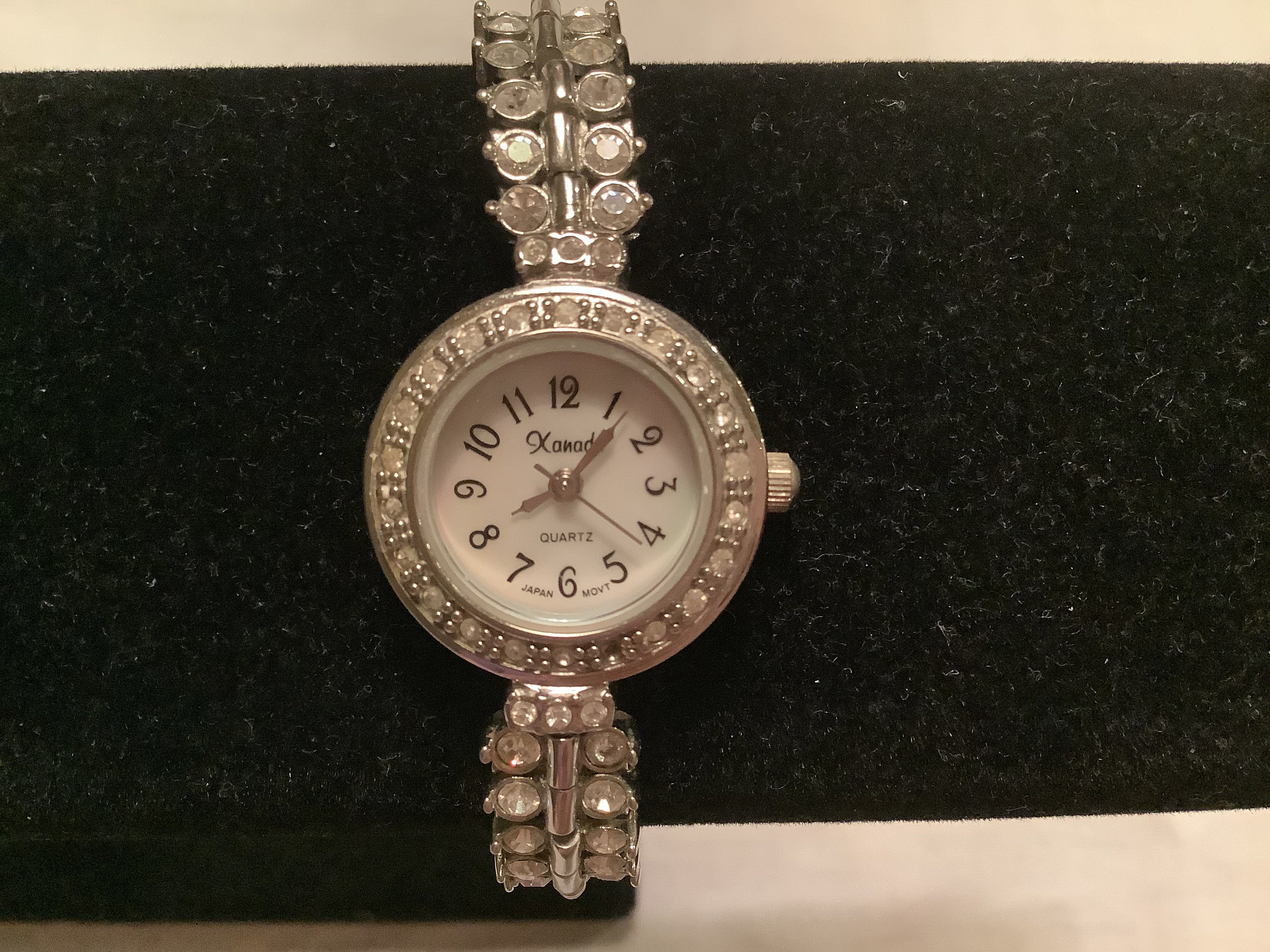 Vintage Xanadu Quartz Ladies Rhinestone Watch Etsy UK