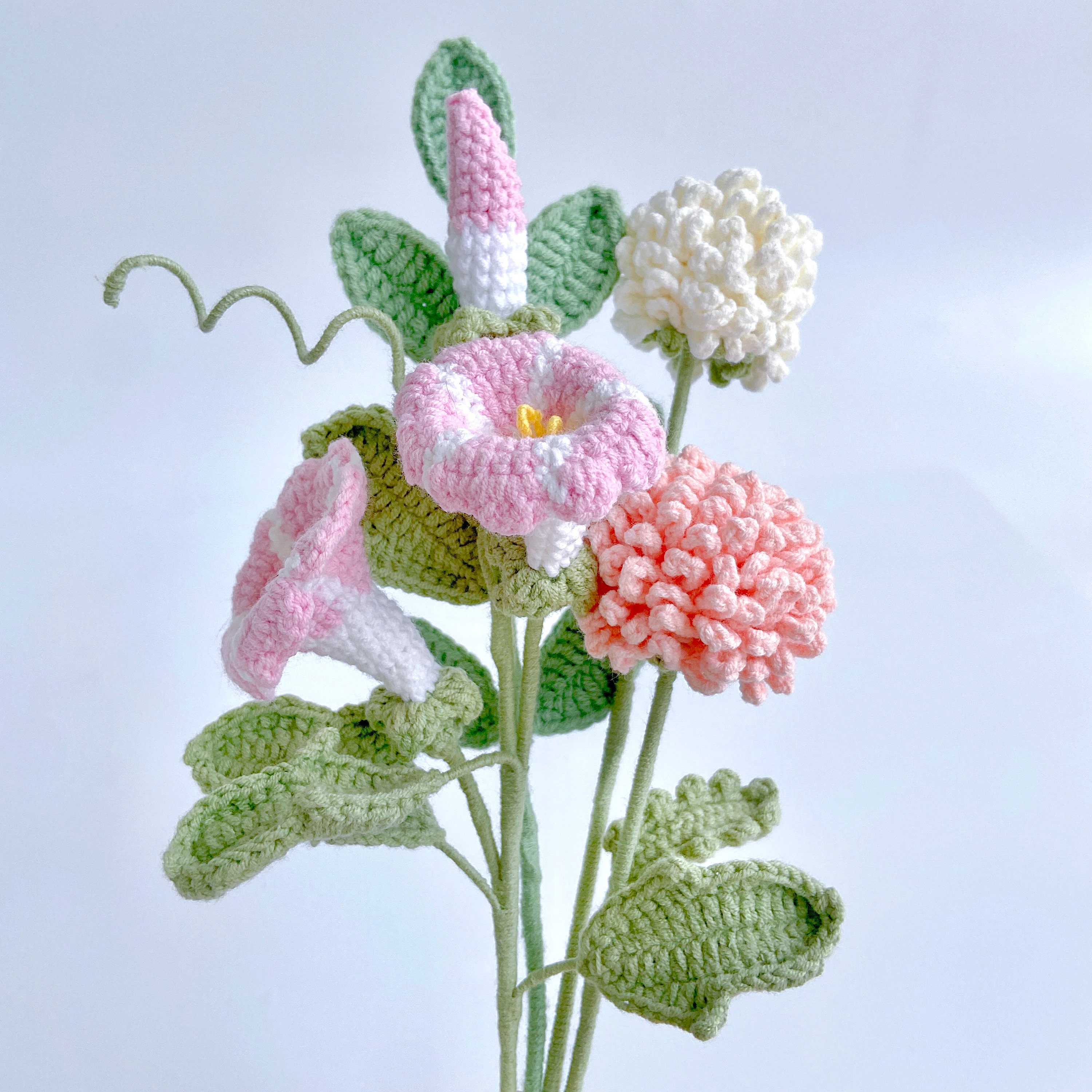 28 Most Beautiful Crochet Flower Bouquet Patterns - Zamiguz