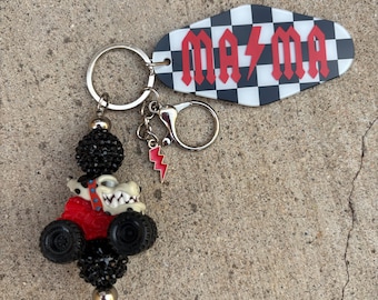 Llavero/adorno para bolso Monster Mutt Monster Jam Truck