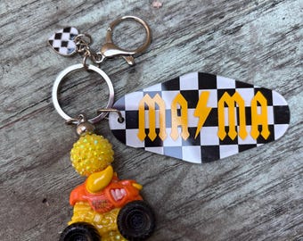 El Toro Loco Monster Jam Mini Lastbil Nyckelring/väska Charm