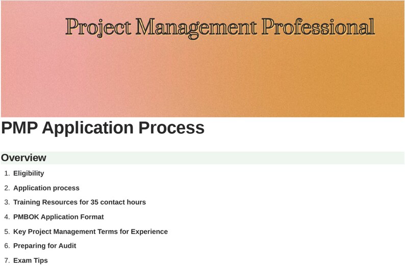 PMP Application Approval Format (Download Now) Etsy PMP Application Approval Format (Download Now) Etsy