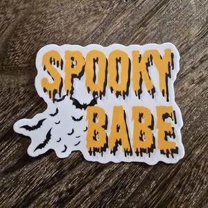 Vinylsticker Spooky Babe
