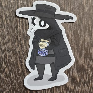 Plague Doctor- Vinyl Sticker