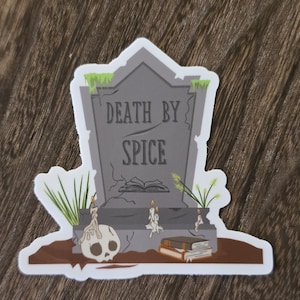 Death by Spice Vinyl-Aufkleber