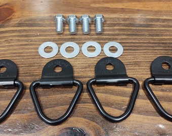 Tie-Down Attachment Rings Kit, Compatible with Ruff Land Dog Kennels - RLK/RTK dog crates - FREE Shipping!