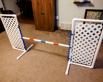 Dog Agility Wing Jumps - Set of 2 (LOCAL PICKUP ONLY - in Ohio)