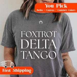 Foxtrot Delta Tango FDT Tshirt, FDT Shirt Subtil, Essen Sie die Reichen Shirt, Anti Elon Musk Trump Shirt, Anti Trump Shirt, Anti Maga Shirt