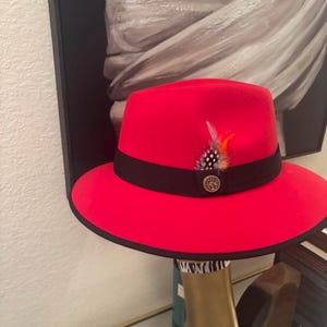 Red Lean Fedora