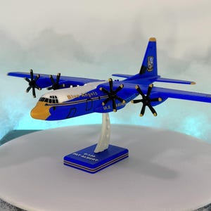 C-130J Hercules "Fat Albert"– 3D Printed Model Heavy Cargo and Attack Aircraft
