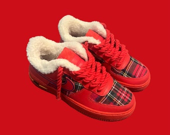 Custom Flannel shoes