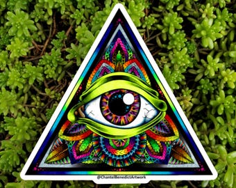 All Seeing Eye Sticker