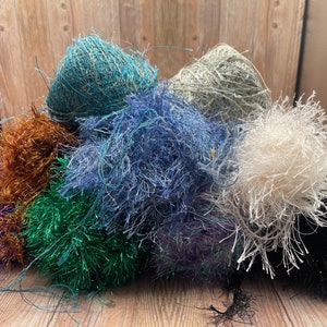 9 Yards Sparkly Eyelash Yarn
