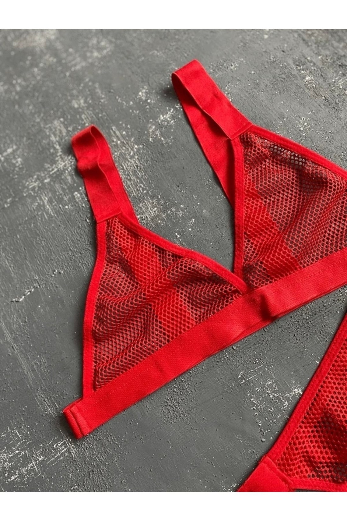 Black Lingerie Set Bra and Panty Set Etsy