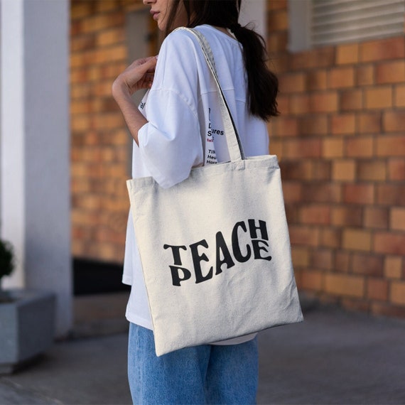 Mac Miller Teach Peace Tote Bag aesthetic Tote Bagart Tote | Etsy