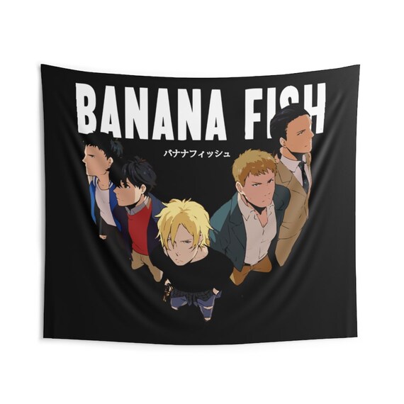 Banana Fish Characters Tapestry Banana Fish Tapestrybanana Etsy Norway Banana Fish Characters Tapestry Banana Fish Tapestrybanana Etsy Norway