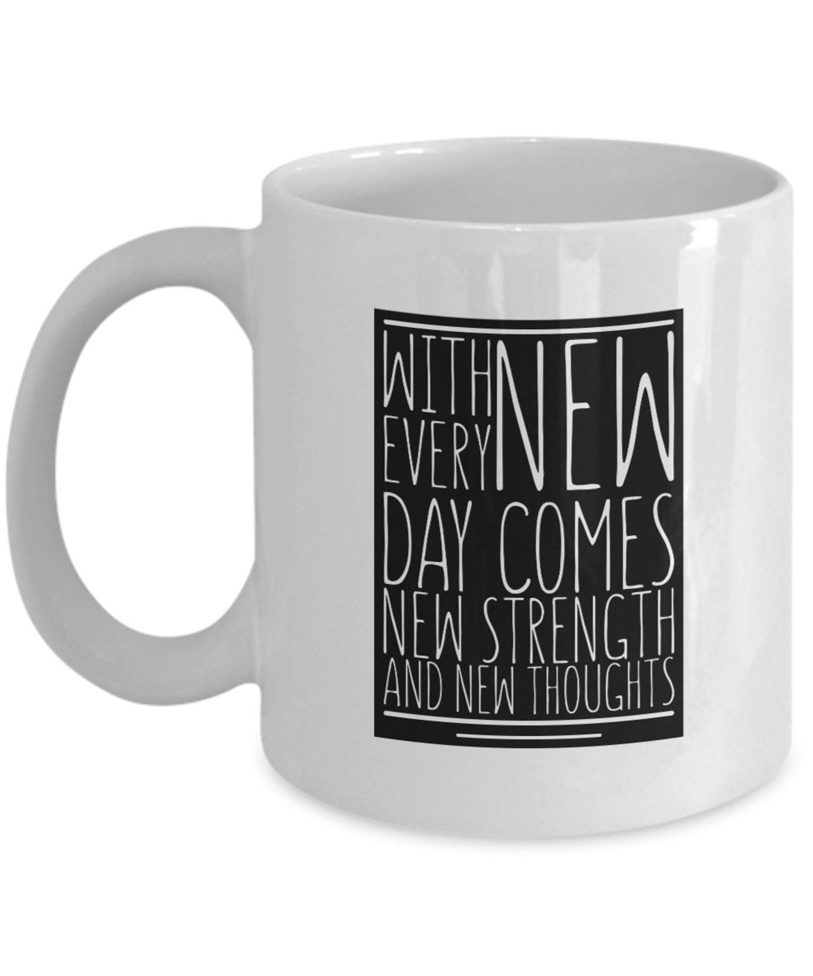 Sayings coffee mug every new day mug coffee lover gift | Etsy