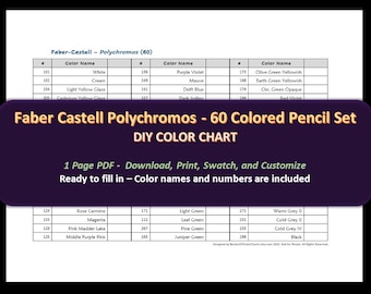 Polychromos Colour Pencil, Set of 60