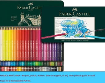 Faber-castell - Albrecht Durer Watercolor - 120 Colored Pencil Set