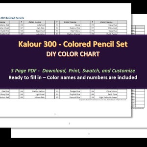  KALOUR Professional Colored Pencils,Set of 240 Colors,Artists  Soft Core with Vibrant Color,Ideal for Drawing Sketching Shading,Coloring  Pencils for Adults Artists Beginners : Arts, Crafts & Sewing