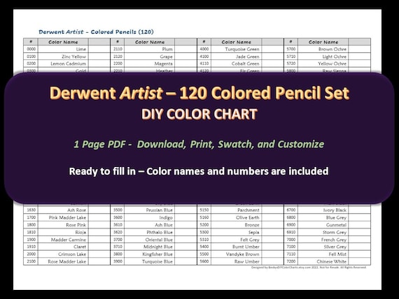 Derwent Artists Pencil Sets
