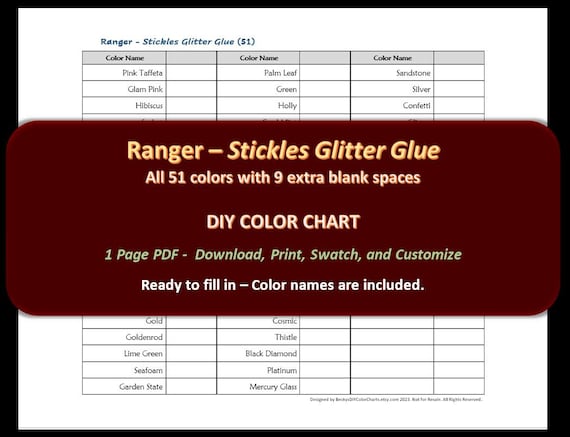 Ranger Ink - Stickles Glitter Glue - Diamond
