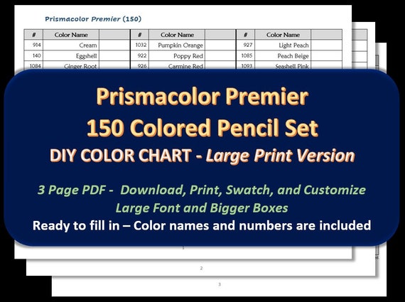 Prismacolor Premier Soft Core Colored Pencil Set of 150 Assorted Colors
