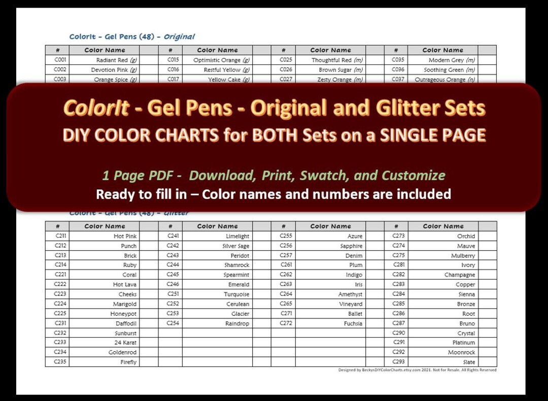 How to Color, Blend, and Care for your Gel pens using ColorIt Gel Pens 