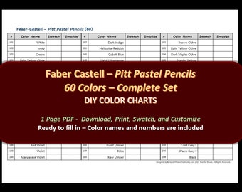 Faber-Castell PITT Pastel Pencil Sets