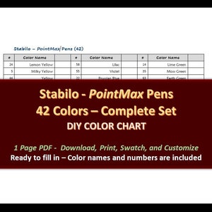 STABILO ARTY pointMax Pens 42 Set